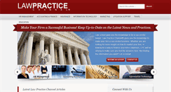 Desktop Screenshot of lawpracticechannel.com